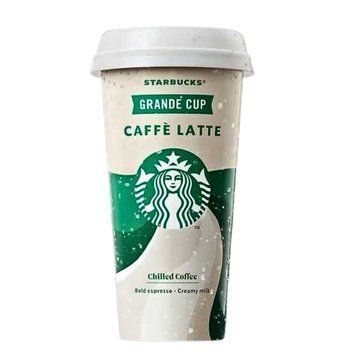 Охлажденный кофейный напиток Starbucks Caffe Latte Grande Cup латте creamy milk 330 мл id_4830 фото