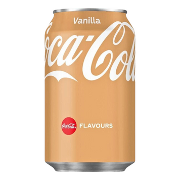 Газований напій Кока-Кола зі смаком ванілі Coca-Cola Vanilla, 330 мл id_1769 фото