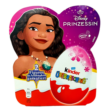 Набір кіндер сюрпризів Принцеси Дісней Kinder Disney Princess 4*20 г (Моана) id_2494 фото