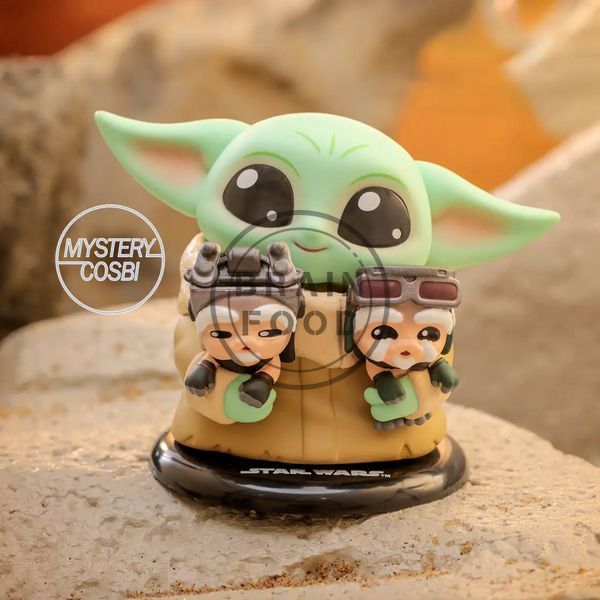 Фигурка Cosbi Star Wars Мандалорец и Йода hot toys Звездные Войны 1 шт id_5009 фото