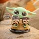 Фигурка Cosbi Star Wars Мандалорец и Йода hot toys Звездные Войны 1 шт id_5009 фото 3