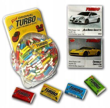 Жевательная резинка Turbo Original 300 шт. 1350 г id_4078 фото