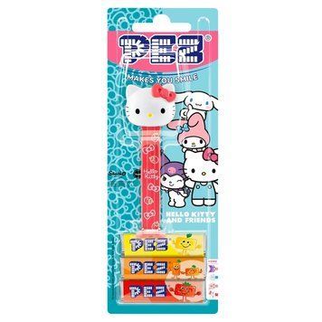 Конфеты PEZ Hello Kitty and Friends с игрушкой-диспенсером, 8,5гх2 уп  id_5219 фото