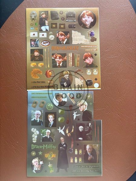 Набор стикеров &laquo;Главные персонажи Гарри Поттера&raquo; Harry Potter, 6 листов id_5311 фото