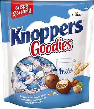 Кнопперс Knoppers Goodies Crispy Minis хрустящие вафельные шарики 180 г id_3988 фото