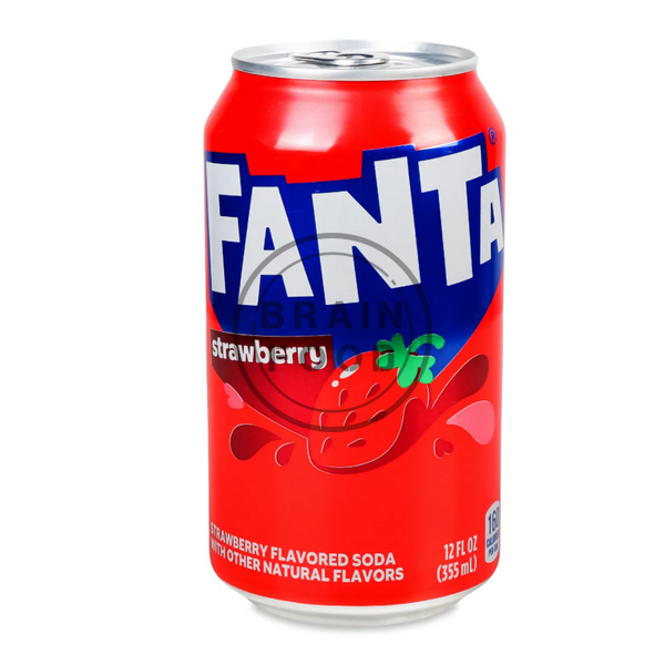 Газований напій Фанта зі смаком полуниці Fanta Strawberry, 355 мл id_1787 фото