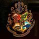 Деревянный ночник-магнит на холодильник в стиле Гарри Поттера с 3D LED-подсветкой, Хогвартс id_4959 фото 4