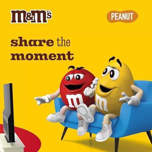 Драже Емендемс з арахісом M&M's Maxi Peanut 800 г купити