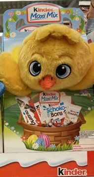 Подарунковий набір Kinder Maxi Mix з іграшкою Курча 133 г id_3843 фото