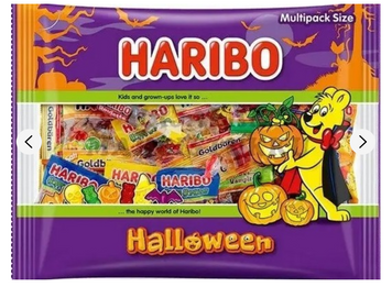 Желейні цукерки Haribo Halloween 38 міні-упакувань 550 г id_2650 фото