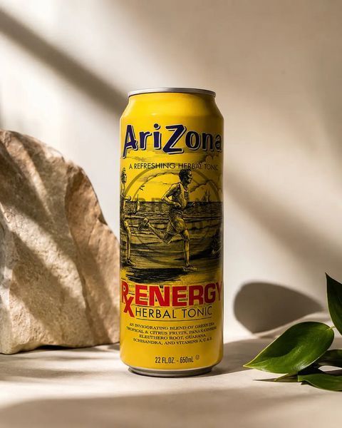 Арізона енергетичний трав'яний тонік AriZona RX ENERGY Herbal Tonic 650 мл id_4997 фото