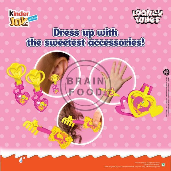 Шоколадне яйце 2026 Kinder Joy із серії "Looney Tunes Tweety" Луні Тюнз Твіті 20 г - Нова колекція іграшок! id_4854 фото