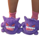Набор плюшевых тапочек с открытым носком покемон Gengar "Генгар" и милые носки с мультяшным персонажем id_4963 фото 4