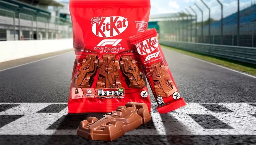 Молочні батончики Kit Kat Racing Cars "Формула 1", 66 г id_4791 фото