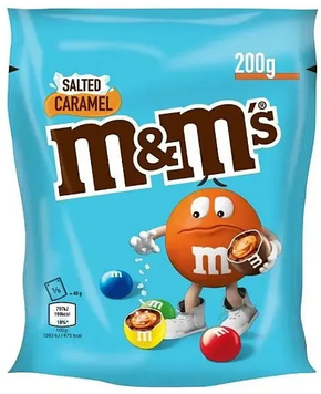 Драже Емендемс M&M's Salted Caramel солона карамель 200 г id_3682 фото