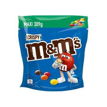 Шоколадне драже M&M's Crispy Maxi (Емендемс максі криспі з хрусткою серцевиною) 309 г id_4730 фото