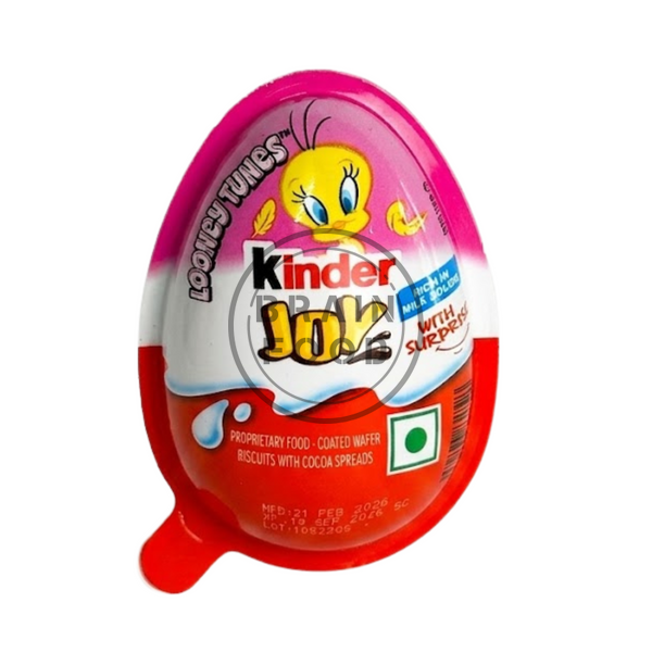 Шоколадне яйце 2026 Kinder Joy із серії "Looney Tunes Tweety" Луні Тюнз Твіті 20 г - Нова колекція іграшок! id_4859 фото