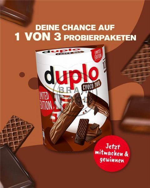 Вафельні батончики з шоколадом Ferrero Duplo Choco Duo Дупло 182г лімітована серія id_4657 фото