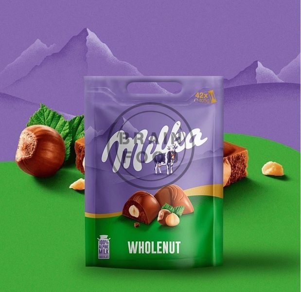 Цукерки Milka travel collection wholenut з цілими горіхами, 300 г id_4792 фото