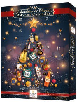 Адвент-календар Advent Calendar Abtey з алкогольними цукерками (Різдв'яна магія) 270 г id_2807 фото