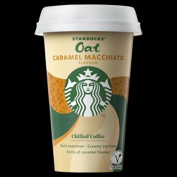 Холодна кава Starbucks Oat Caramel Macchiato Старбакс карамельне макіято 220 мл id_4990 фото