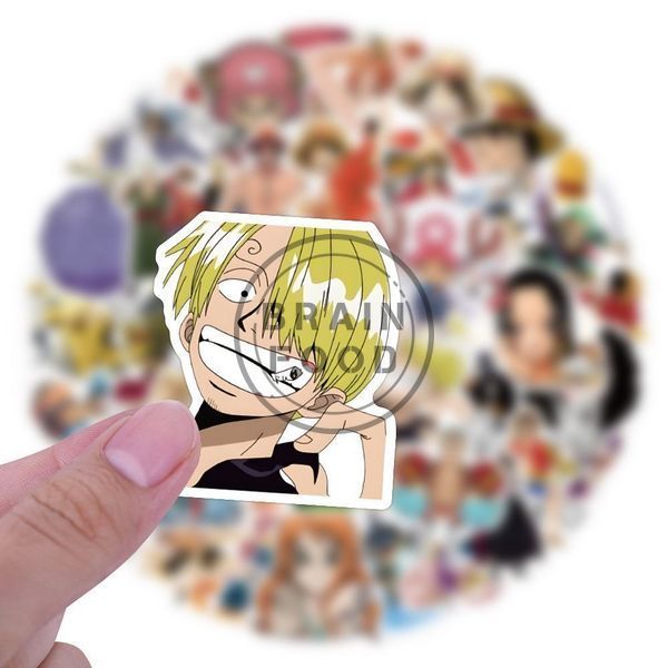 Набор №1 виниловых наклеек "Ван-Пис" (One Piece) - 50 шт id_5151 фото