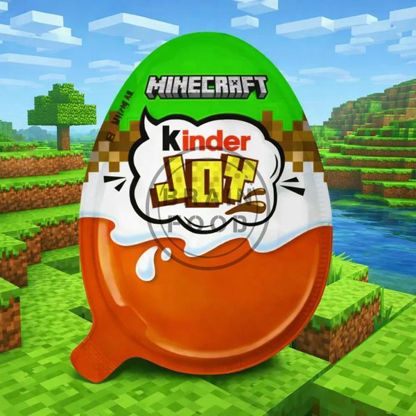 Шоколадное яйцо Kinder Joy &ndash; Minecraft Киндер Джой Майнкрафт (коллекция 2026) 20 г id_4659 фото