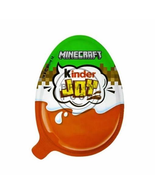 Шоколадное яйцо Kinder Joy &ndash; Minecraft Киндер Джой Майнкрафт (коллекция 2026) 20 г id_4660 фото