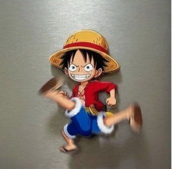 Коллекционный интерактивный подвижный аниме-магнит на холодильник &laquo;One Piece&raquo; (Ван Пис) id_5153 фото
