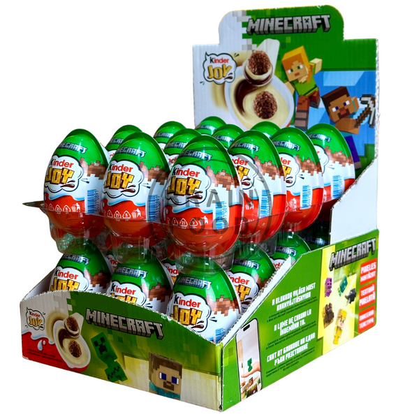 Шоколадное яйцо Kinder Joy &ndash; Minecraft Киндер Джой Майнкрафт (коллекция 2026) 20 г id_4661 фото