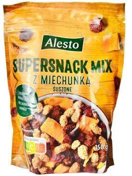 Фруктово-ягодная смесь Alesto Supersnack Mix Z Miechunka клюква, белая шелковица, физалис и манго 150 г id_4000 фото