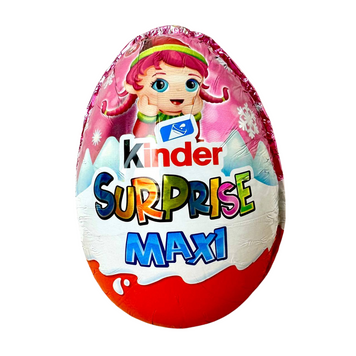 Шоколадне яйце Kinder Maxi 100 г Ельф (рожеве) id_2818 фото