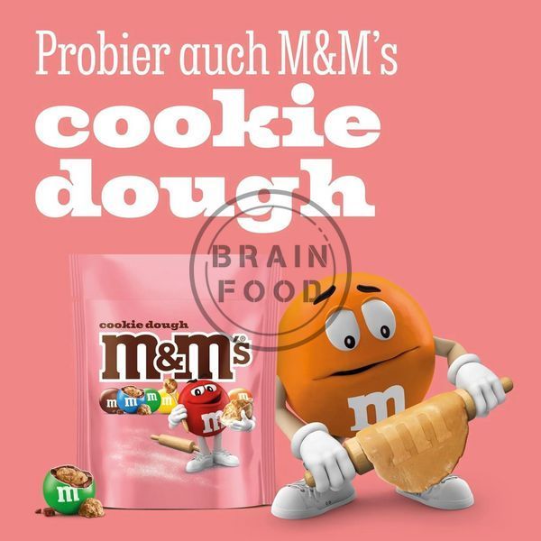 Новый вкус M&M's Cookie Dough Эмендемс с начинкой из бисквитного теста 290 г id_5252 фото