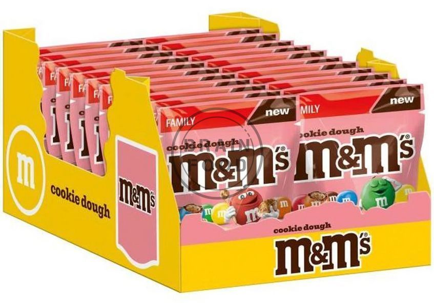 Новый вкус M&M's Cookie Dough Эмендемс с начинкой из бисквитного теста 290 г id_5252 фото