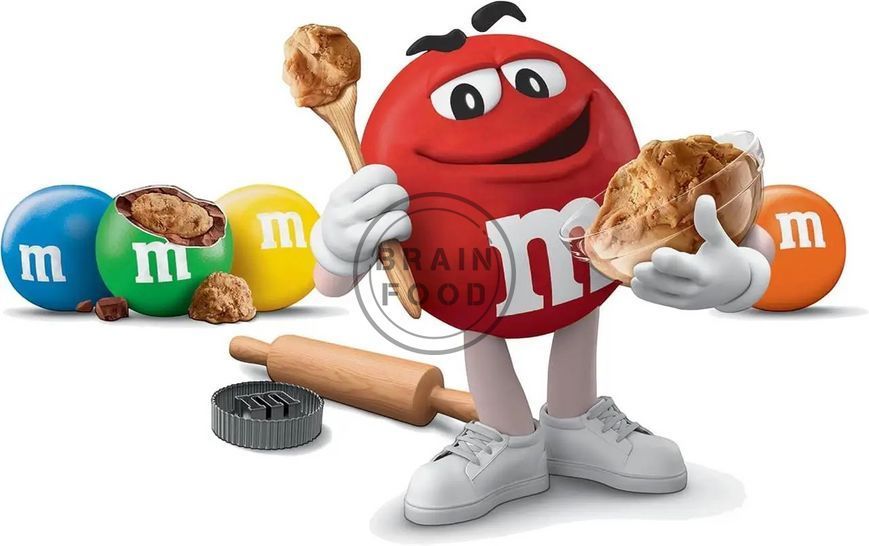 Новый вкус M&M's Cookie Dough Эмендемс с начинкой из бисквитного теста 290 г id_5252 фото