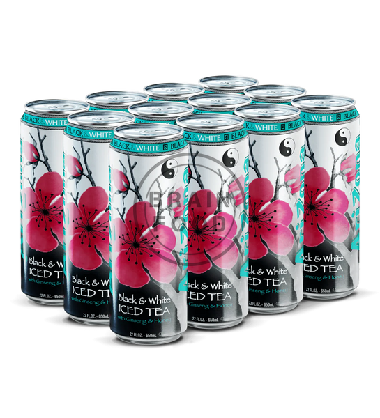 Арізона чорний та білий чай AriZona Black & White Iced Tea with Ginseng & Honey id_4998 фото