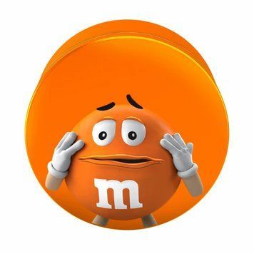 Драже M&M's в жестяной банке 200 г (оранжевый) 	 id_2265 фото
