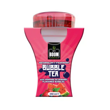 Чай Bubble Tea Watermelon & Strawberry Бабл Ти со вкусом арбуза и клубники и шариками черники 250 мл id_2175 фото