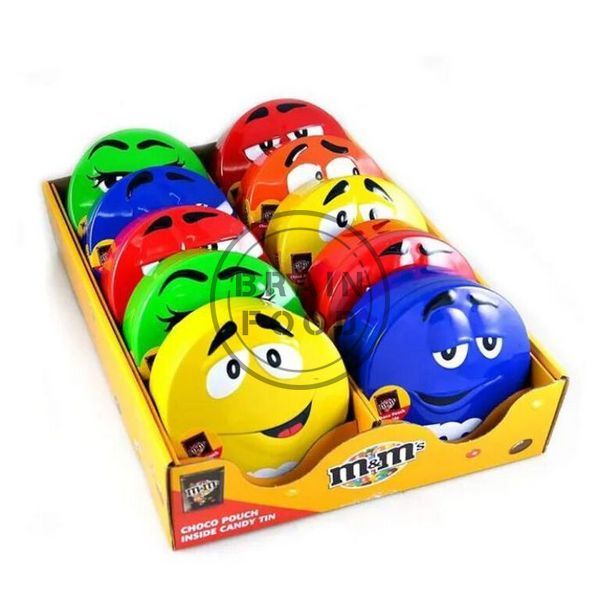 Драже M&M's в жестяной банке 200 г (оранжевый) 	 id_2265 фото
