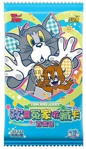 Оригинальные коллекционные карточки KAYOU Tom and Jerry по мультфильму &laquo;Том и Джерри&raquo;из серии &laquo;Счастливые враги&raquo; коробка - 18 упаковок, 90 карт id_4975 фото