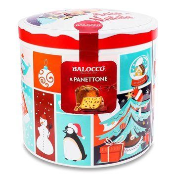 Панеттоне Balocco в жестяній банці 750 г id_1346 фото