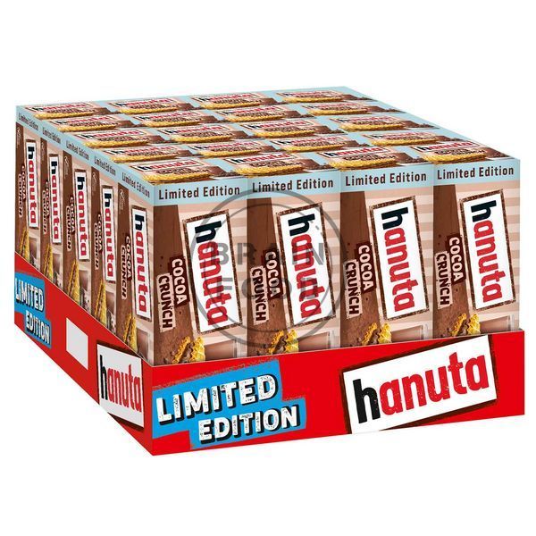 Вафли Ferrero Ханута с какао-хрустящими кусочками Hanuta Cocoa Crunch 10 шт 220г id_5046 фото
