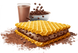 Вафли Ferrero Ханута с какао-хрустящими кусочками Hanuta Cocoa Crunch 10 шт 220г id_5046 фото 3