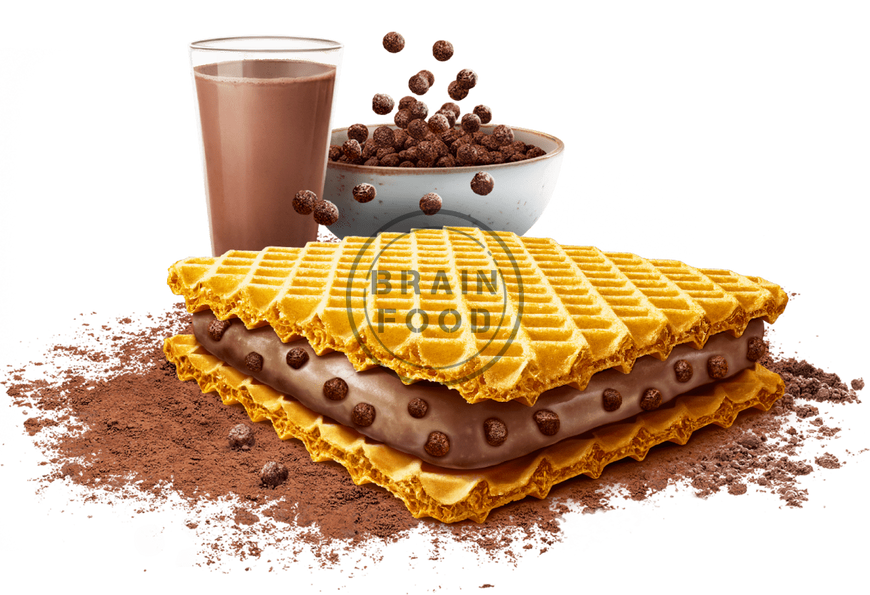 Вафли Ferrero Ханута с какао-хрустящими кусочками Hanuta Cocoa Crunch 10 шт 220г id_5046 фото