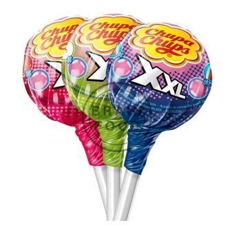 Цукерка Чупа-Чупс Chupa Chups XXL Bubblegum 3 смаки 29 г - 1 шт id_3913 фото