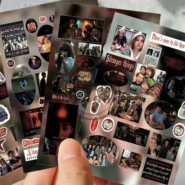 Великий набір наклейок Stranger Things "Дивні Дива", 160-180 шт, 8 листків id_4806 фото