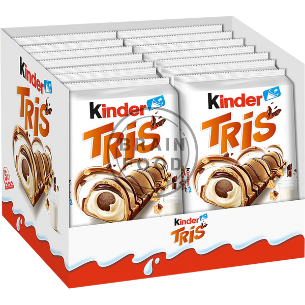 Шоколадный вафельный батончик Kinder Tris Киндер Трис 100 г (5 шт х 20 г) id_4810 фото