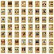 Набор №2 коллекционных наклеек Wanted Poster из популярного аниме &laquo;Ван-Пис&raquo; (One Piece) - 54 шт id_5163 фото 5