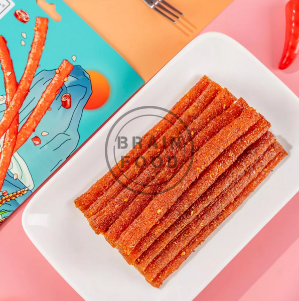 Снек латяо Lakexixi Spicy Stick Лейкексісі стіки соєвий снек гострі палички 26 г id_4813 фото