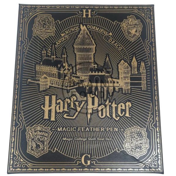 Набір для письма Гаррі Поттер "магічне перо" Harry Potter "magic feather pen" з печатками і пером id_4603 фото